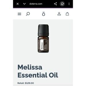 doTerra Melissa 5ml, New and Sealed
